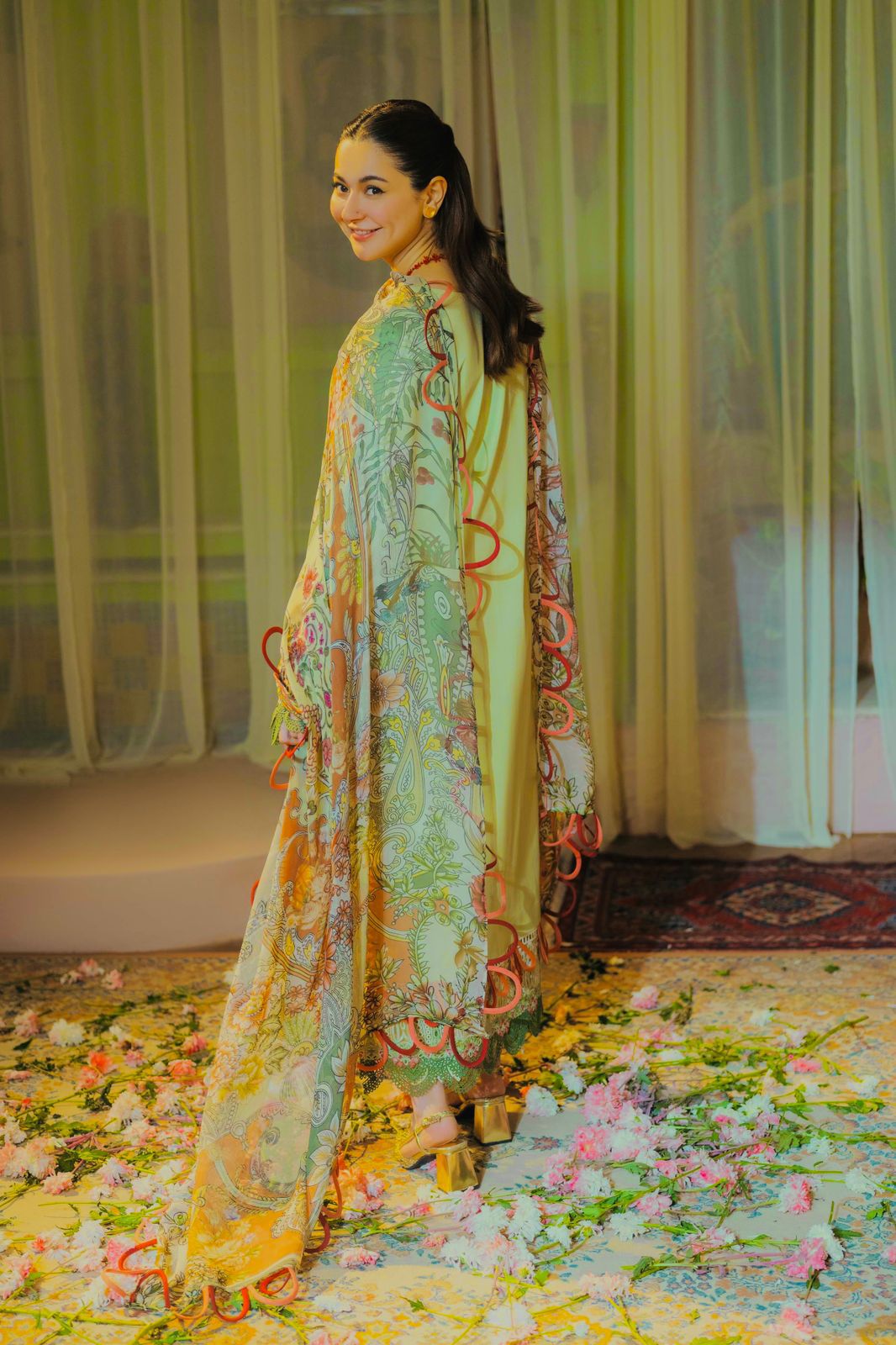 JADE* 3pc SUMMER CASUAL LAWN AIR JET FINE QUALITY STUFF* EMBROIDERED