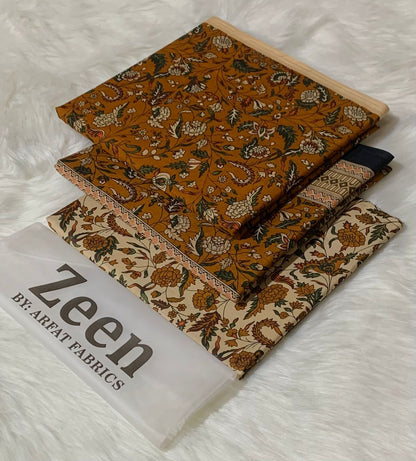 Zeen LAWN 3PC ⁠PRINTED LAWN* SHIRT & DUPATA, 50 colours and designs