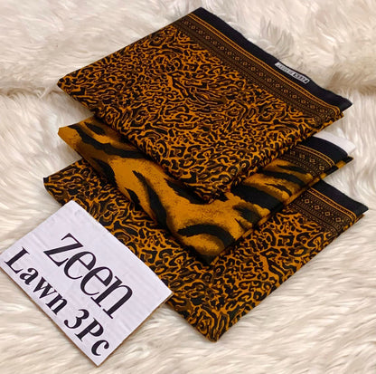 Zeen LAWN 3PC ⁠PRINTED LAWN* SHIRT & DUPATA, 50 colours and designs