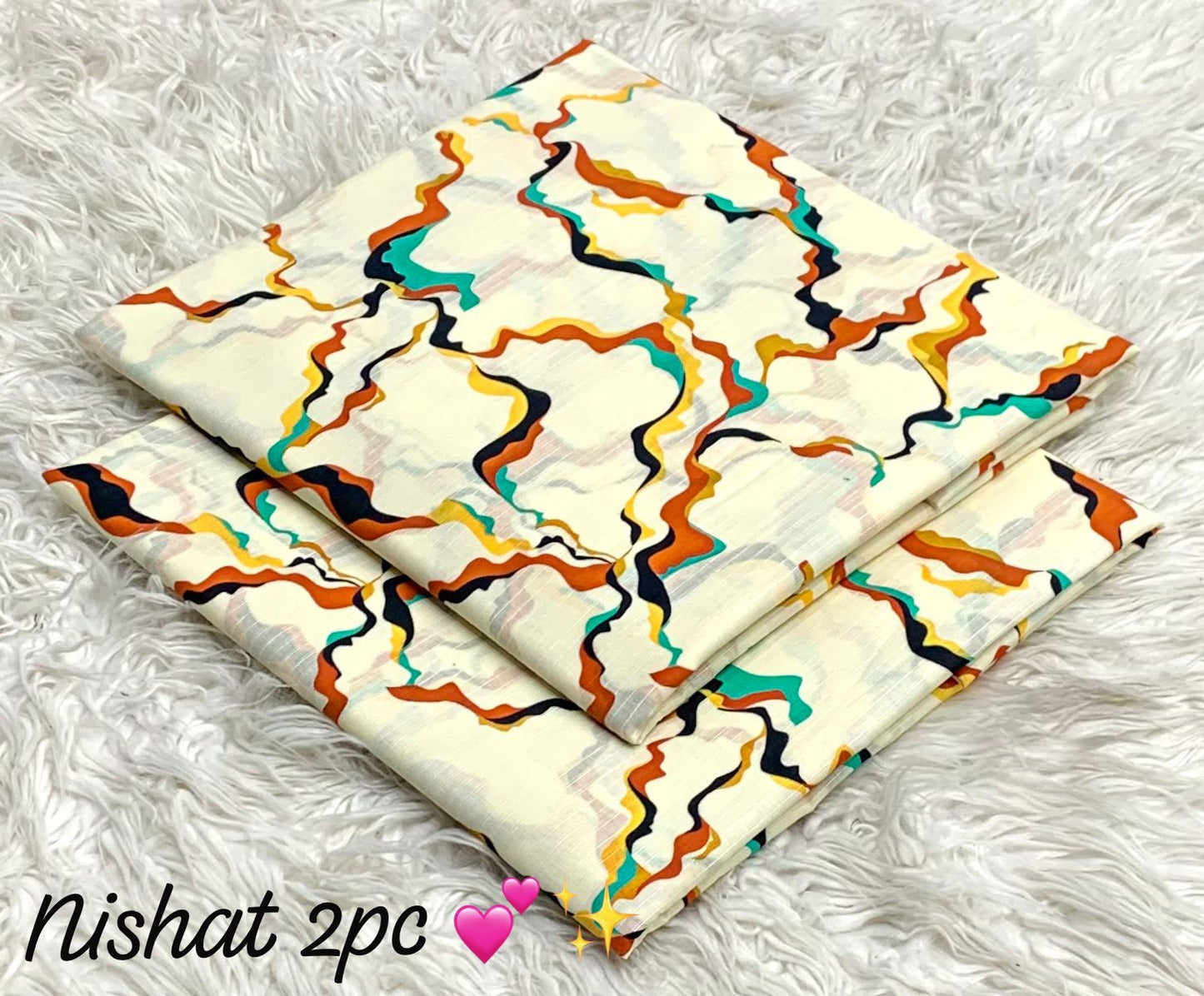 Nishat lawn shirt & trouser 12 colors