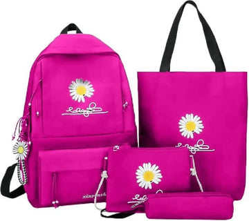 4 Pieces back bag for girls, children