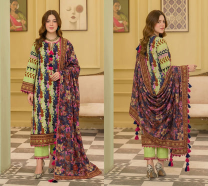 EMIRAH digital printed  lawn 9 colors vibrant color