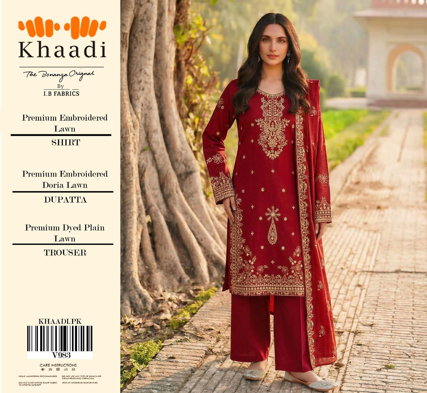 Khaddi pure lawn