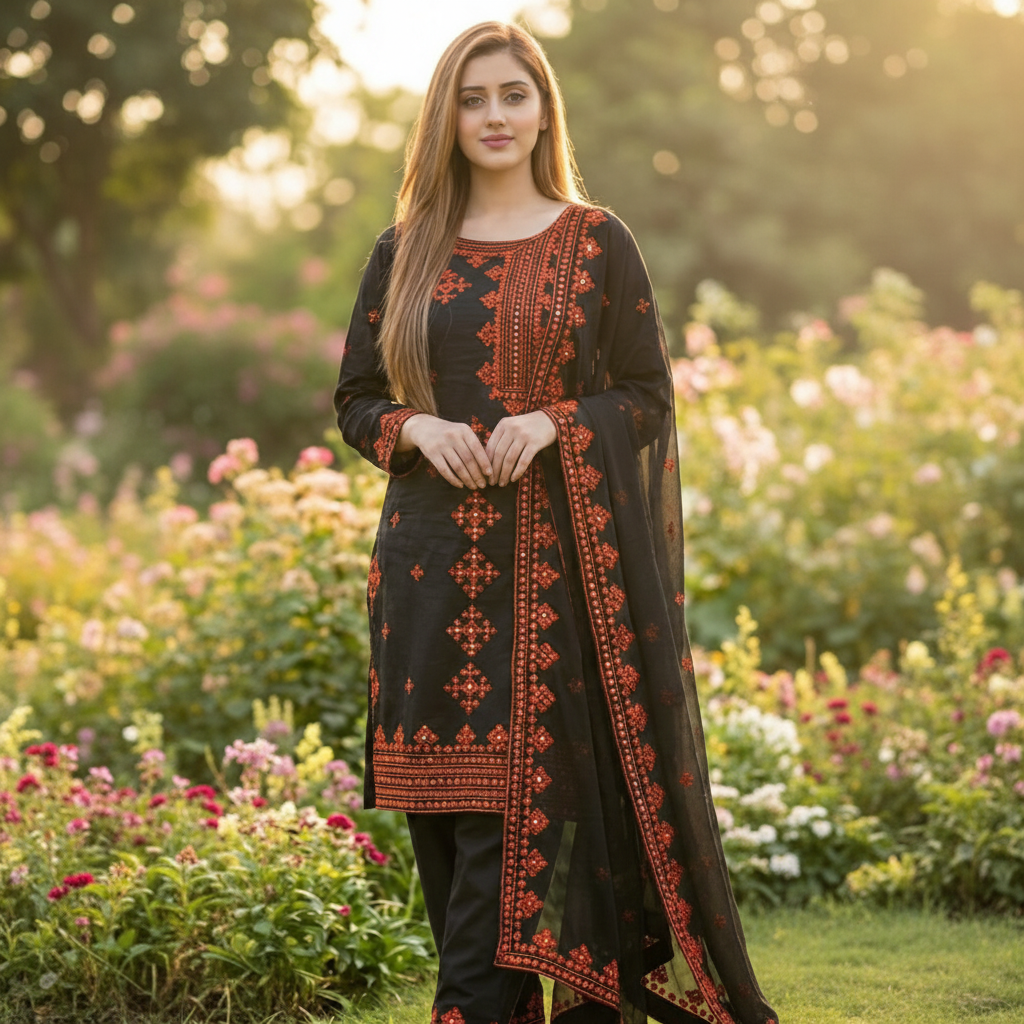New arrival Lawn, cross Stitch side gala,9mm, Embroidery Collection