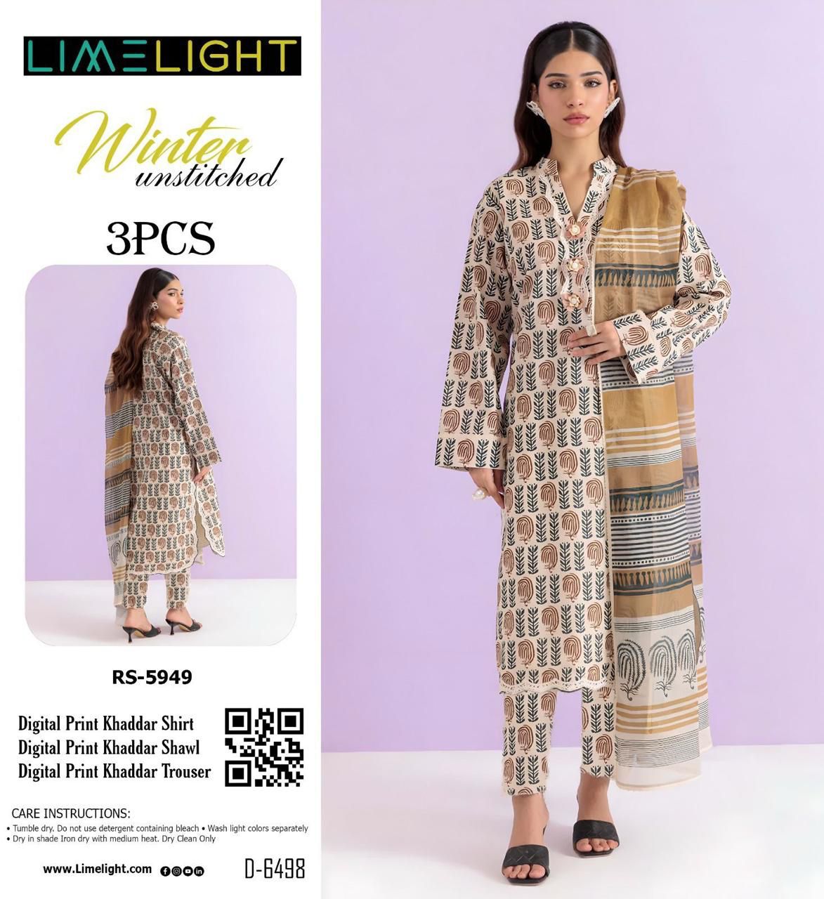 Ladies winter warm soft branded lime light