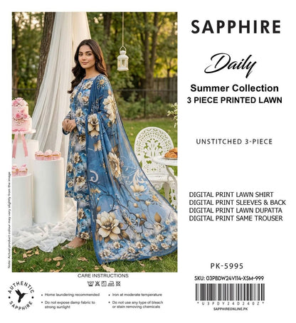 Sapphire,  Premium LAWN, 2026