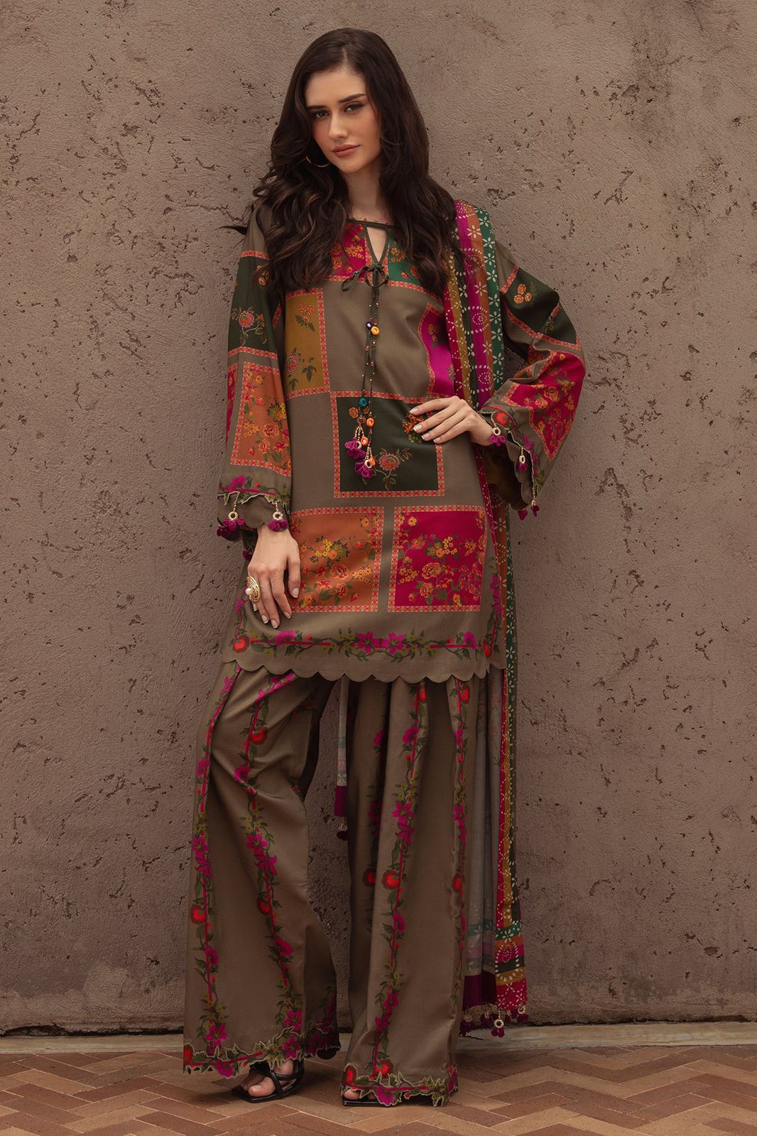 CHARIZMA, LAWN shirt, trouser and Duppata 3PCS