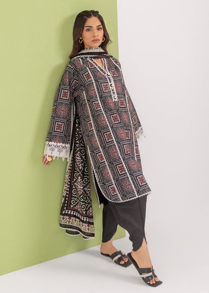 BONANZA SATRANGI*PREMIUM LAWN, PRINTED 90/70 Lawn Front,Back & Sleeves