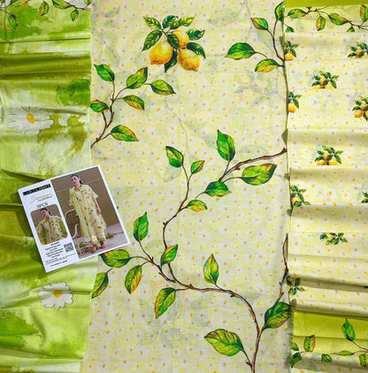 Limelight Banadora printed lawn shirt, trouser & dupatta