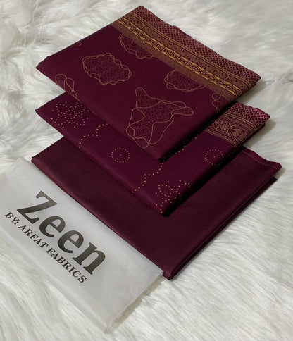 Zeen LAWN 3PC ⁠PRINTED LAWN* SHIRT & DUPATA, 50 colours and designs