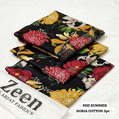 Zeen LAWN 3PC ⁠PRINTED LAWN* SHIRT & DUPATA, 50 colours and designs