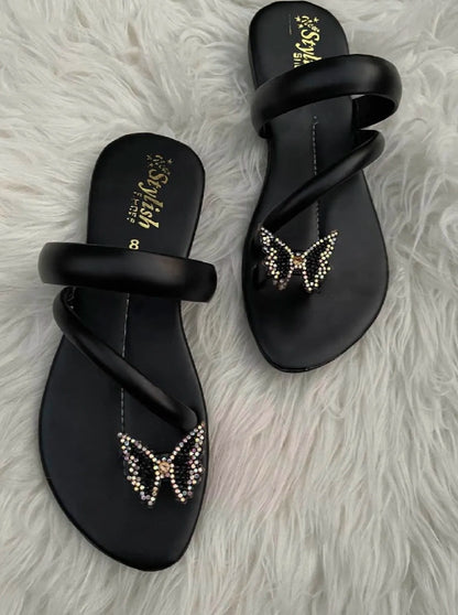 Casual flat slipper for girls