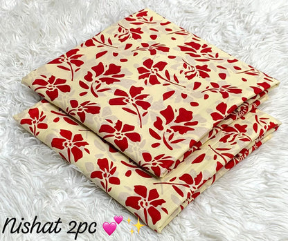 Nishat lawn shirt & trouser 12 colors