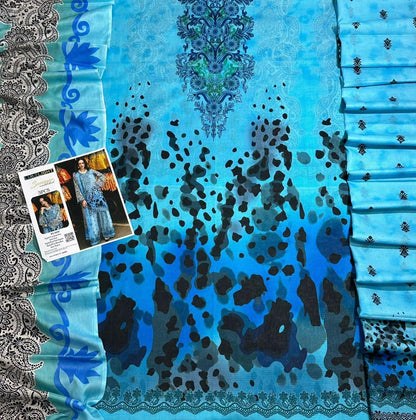 Limelight Banadora printed lawn shirt, trouser & dupatta