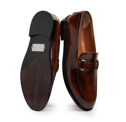 Good stitch patina leader shoes
