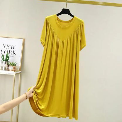 Women's & girls long sleeves round neck dress 7 colors