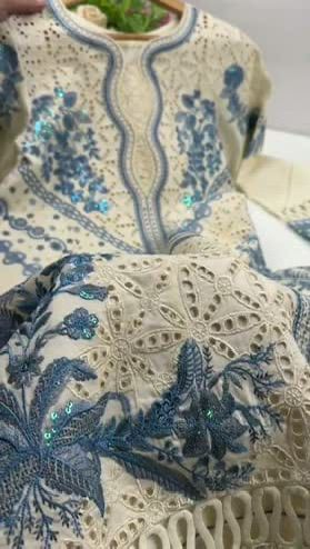 Aneela's  embroidered Lawn