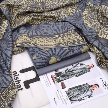NISHA, by Nishat, Premium Printed Lawn Tana Dora Shirt