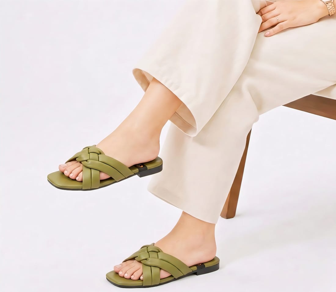 LADIES COMFORT SLIPPER FOOTWEAR