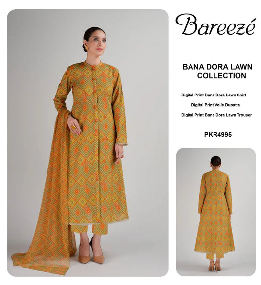 BAREEZE 💯💯**Summer Collection 2026* LAWN 90/70*
AIR JET BANA DORA*