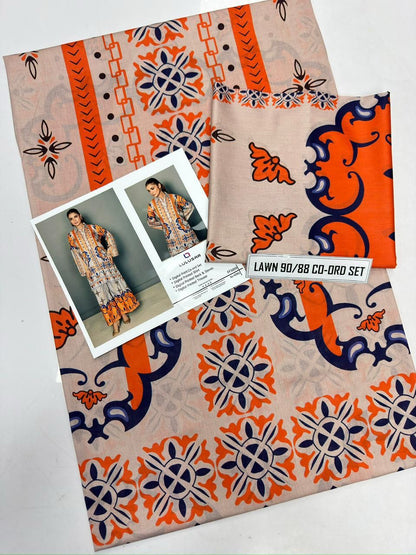 Lulusar co-ord,quality lawn 90/88, 6 colors