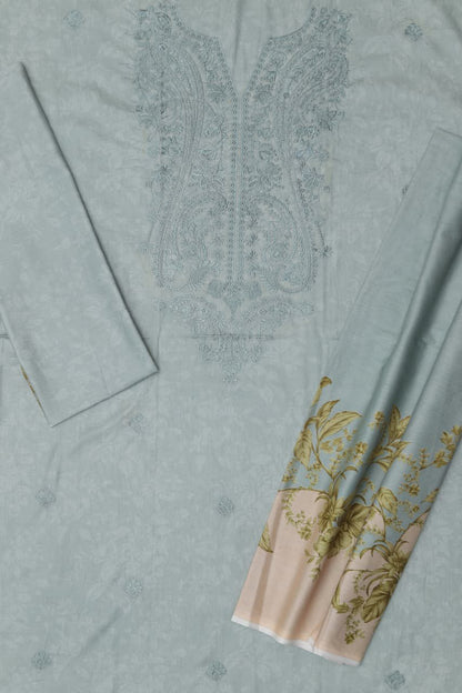 Maria B.Front Digital Printed Full Heavy Multi-Head & Thread Embroidered