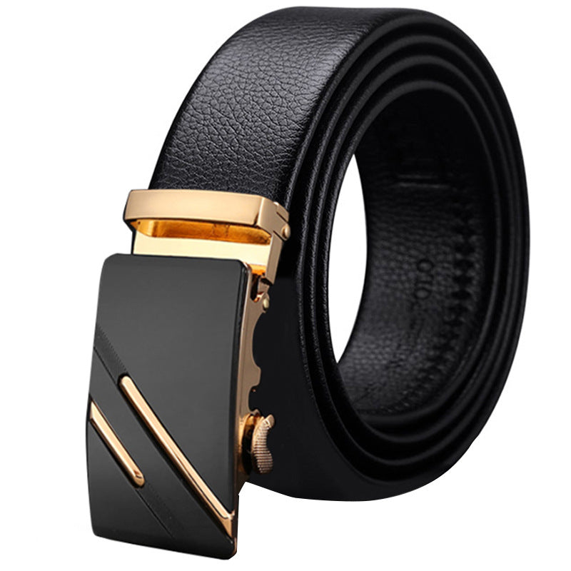Buckle leather for mens, young, cowhide end