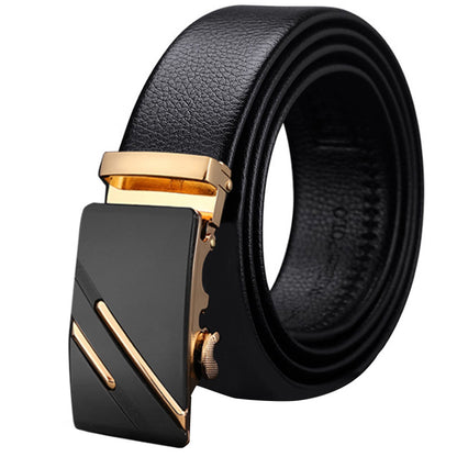 Buckle leather for mens, young, cowhide end