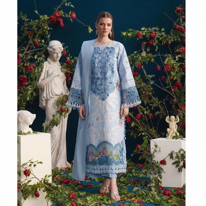 Parishay 6138 Premium lawn embroidered patch