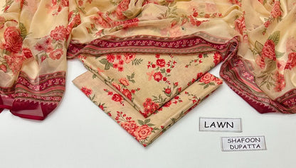 Maria B, Elam, Sabyasachi, wn 3pc 90/70*