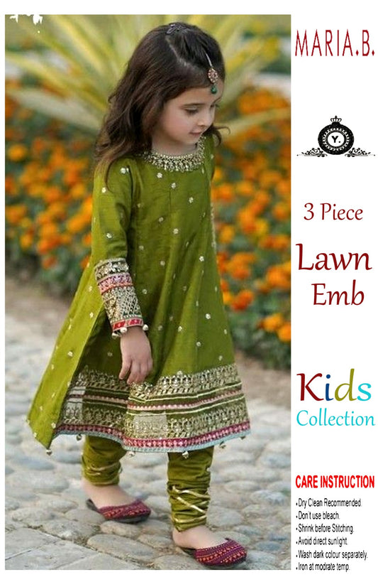 Maria B Summer collection 3pc Lawn fine quality