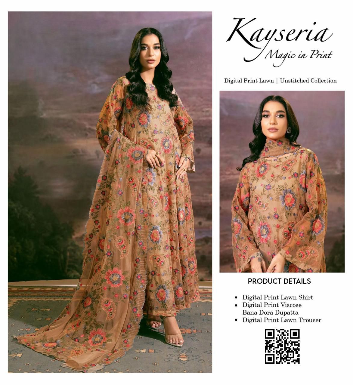 Kayseria,  Premium LAWN, 2026