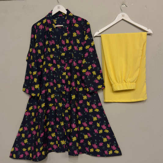 Women's Long Shirt 2pc Suit