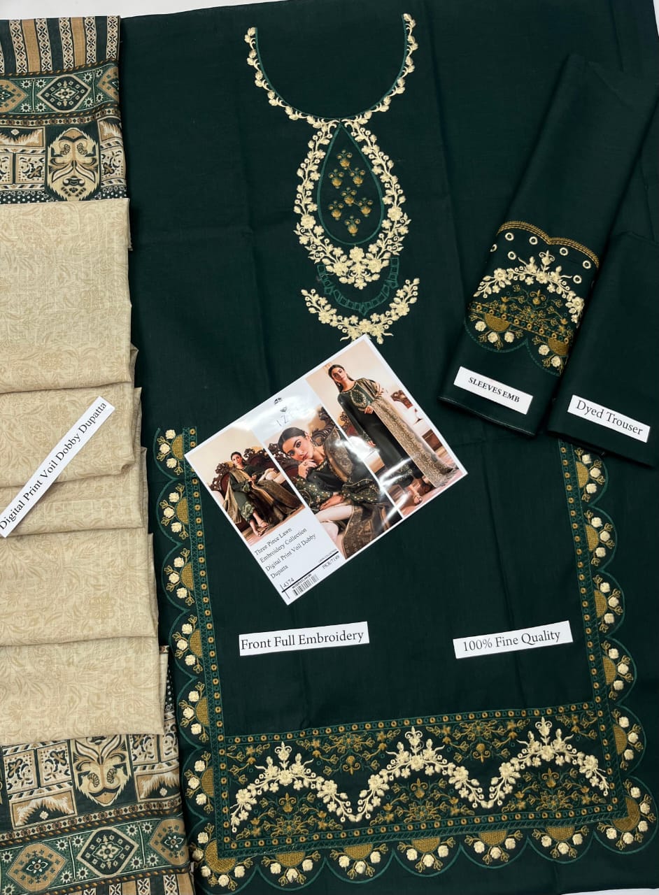 Izel* Available In *Lawn* Fabric 3pc!