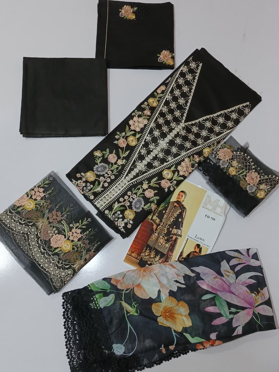 MARYAM HUSSAIN LUXURY LAWN COLLECTION