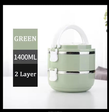Compact & stylish Stainless steel lunch box