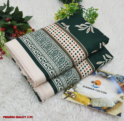 Floral Prints New Arrival,Summer Collection 2026, 2pc,Front Full Digital Printed Shirt*