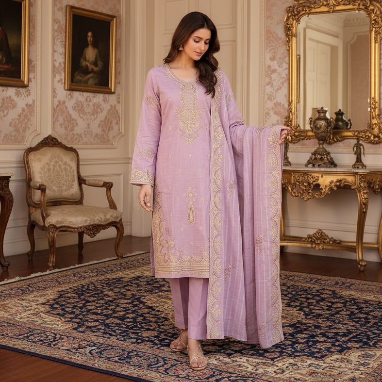 Khaddi pure lawn