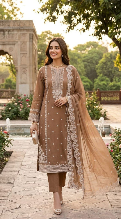 Lawn chicken with boring Galla 4 colors