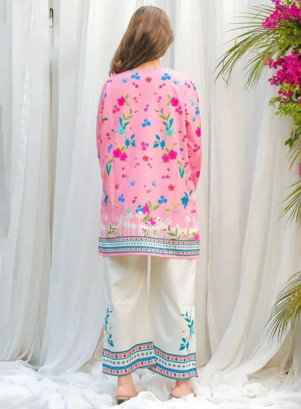 Swiss lawn digital print ready to wear
