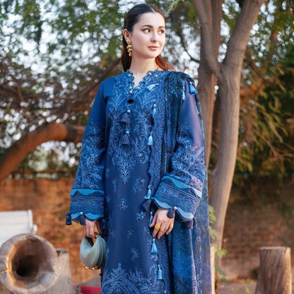 Zara Shahjahan luxury, Fine Quality 90/70 Lawn with Digital Diamond print Dopatta*