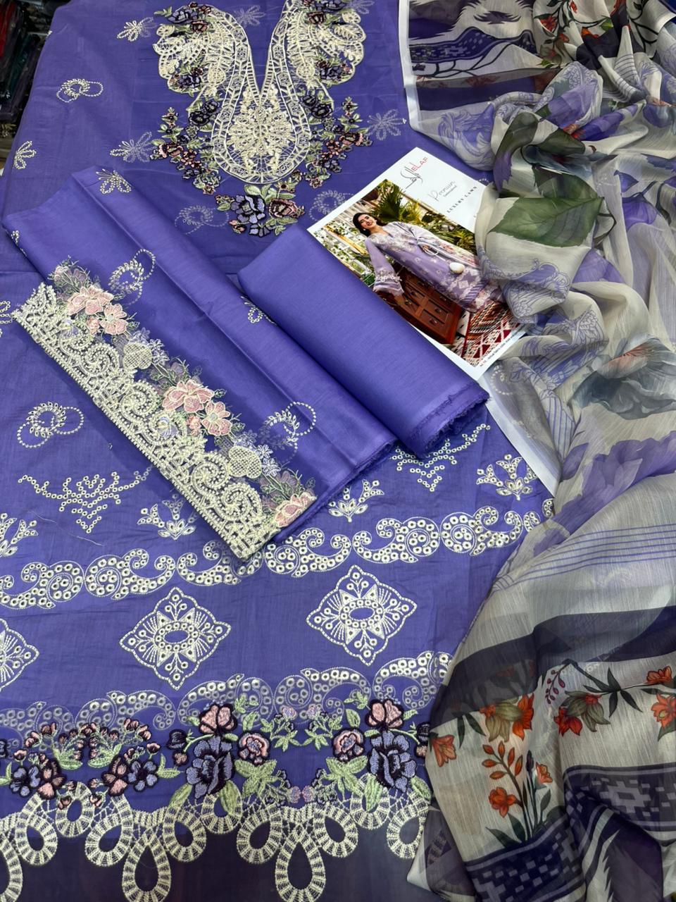 Elaf,  a luxury lawn 3pcs