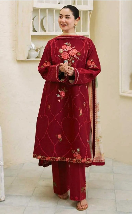 Zarashahjahan Fine Quality with Digital Diamond print Dopatta