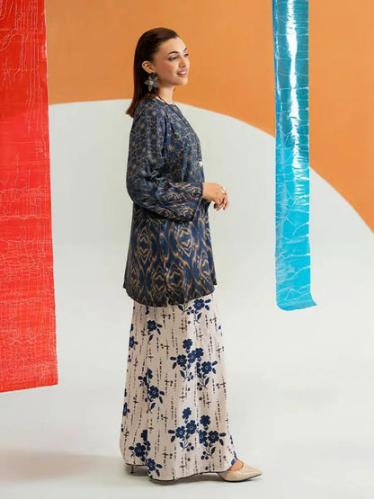 Gul- Ahmed, 02 PCS, printed UnStitched dress, Lawn90’88