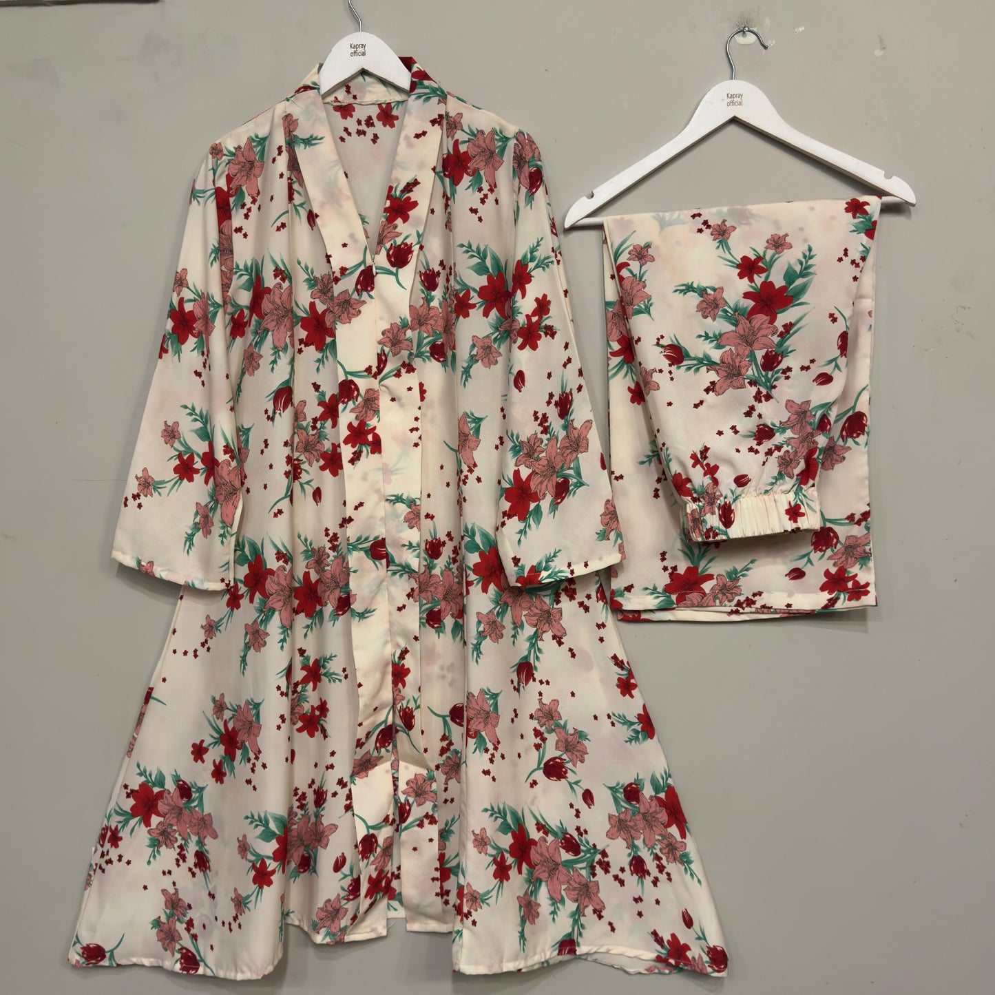 Women's Long Shirt 2pc Suit