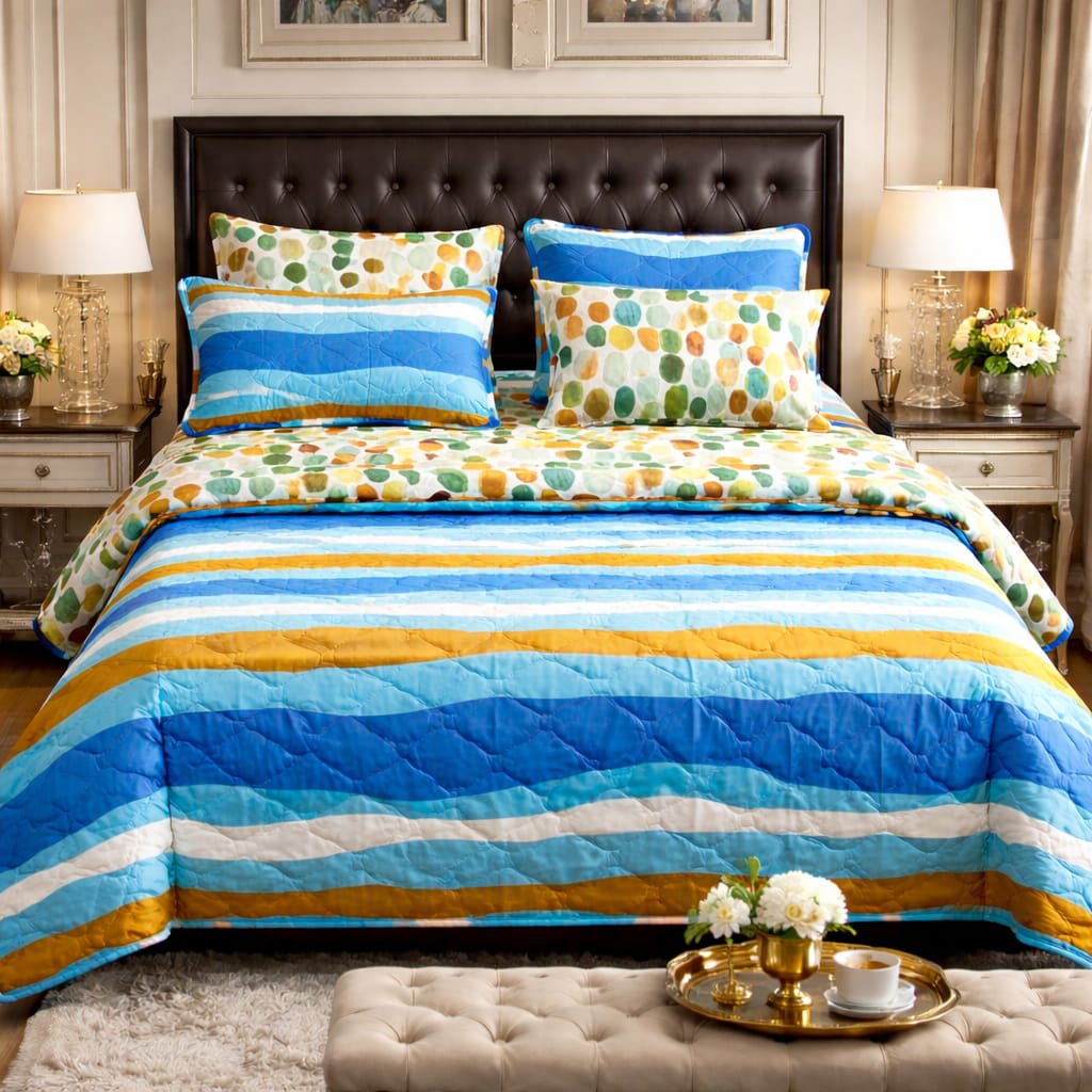 Comforter Sets, pure cotton 6 pcs