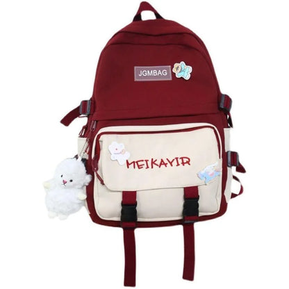 Multicolour embroidered bag for girls