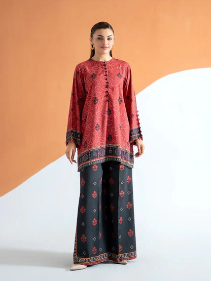 Gul- Ahmed, 02 PCS, printed UnStitched dress, Lawn90’88