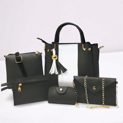 ⭐ *5 PCS Ladies high quality bags* Buy 1 Get 5 bags