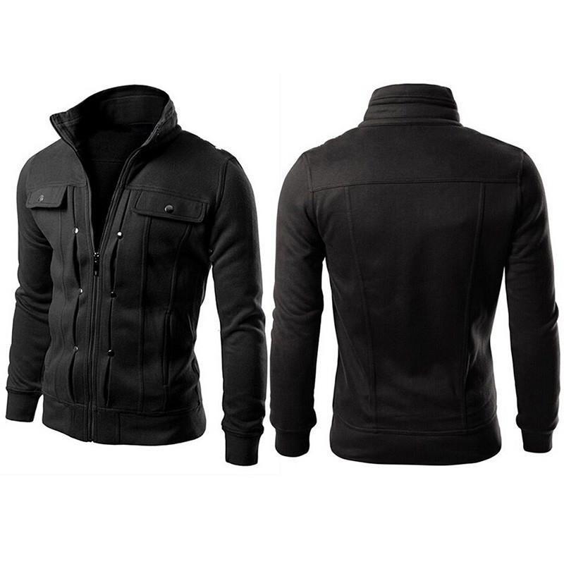 Men's fleece Mexican style plain jacket